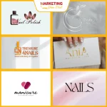 Xu hướng mẫu thiết kế logo tiệm nail