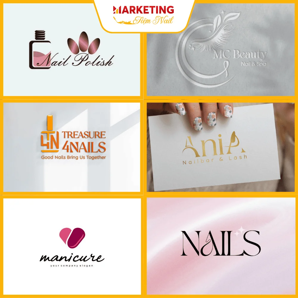 Xu hướng mẫu thiết kế logo tiệm nail