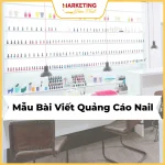 Mẫu quảng cáo bài viết nail
